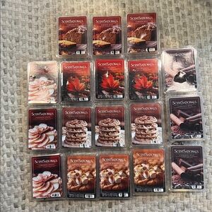 18 New fall scentsationals wax cubes melts pumpkin apple spice cinnamon